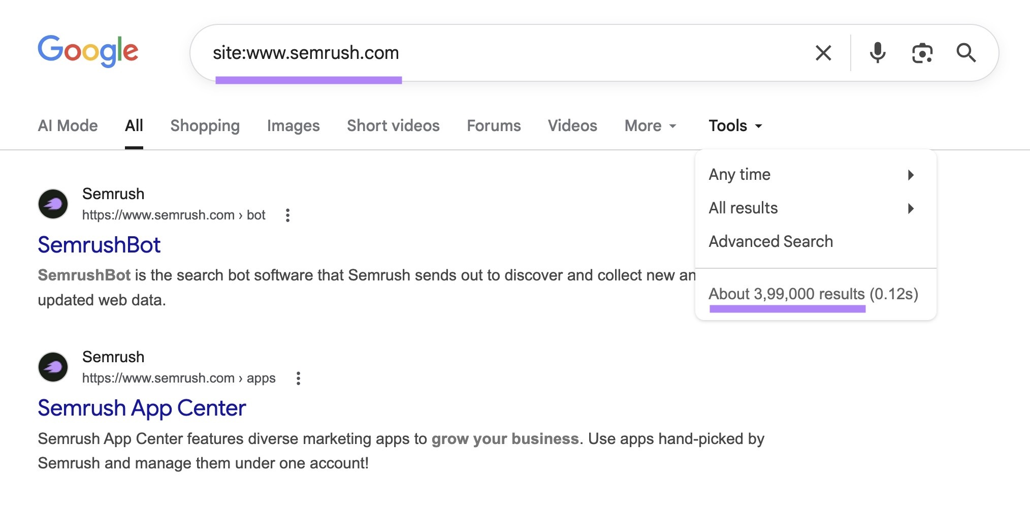 Google shows about 3,99,000 results for “site:sr02.groupbuyseo.us” search.